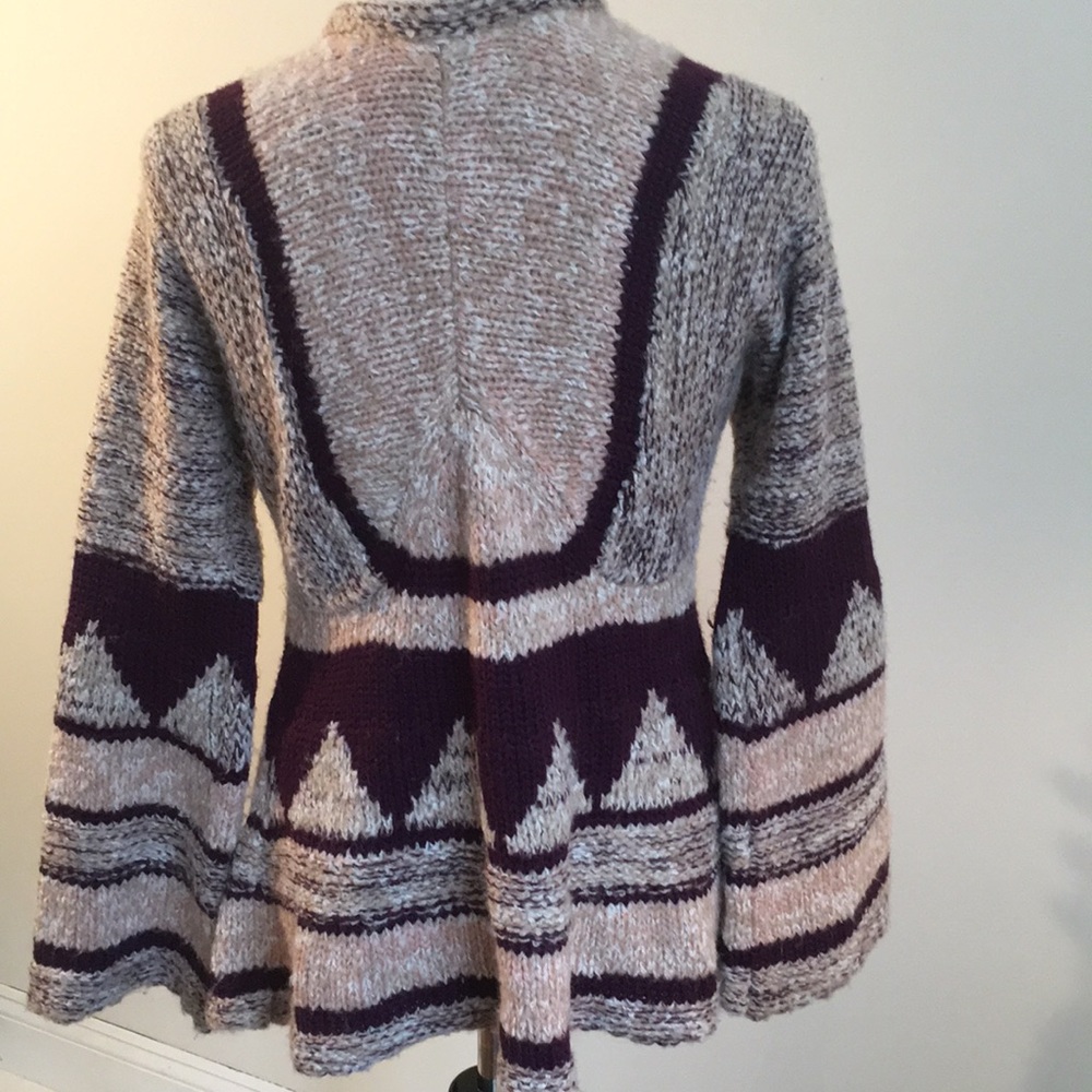 Free People Women’s Wrap Sweater - Picture 3 of 4